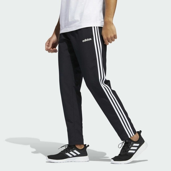 New adidas Essentials 3-Stripes Pants Men's​ - Picture 2 of 8